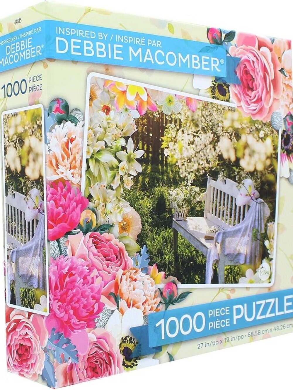 Brand New Debbie Macomber 1000 Piece jigsaw Puzzle Garden Retreat 19" x 27"